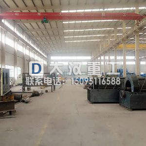 滾筒型砂石分離機車間
